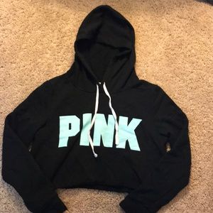 Victoria Secret PINK cropped hoodie